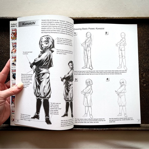 BOOK • “How to Draw Manga: Ninja & Samurai Portrayal” • - Picture 5 of 14